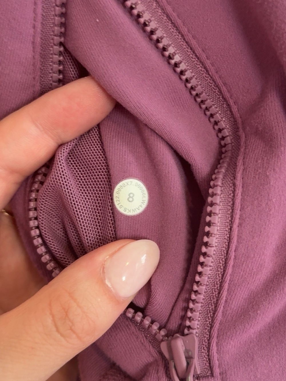 Lululemon Size 8 Luon Define Fitted Jacket - Picture 6 of 10